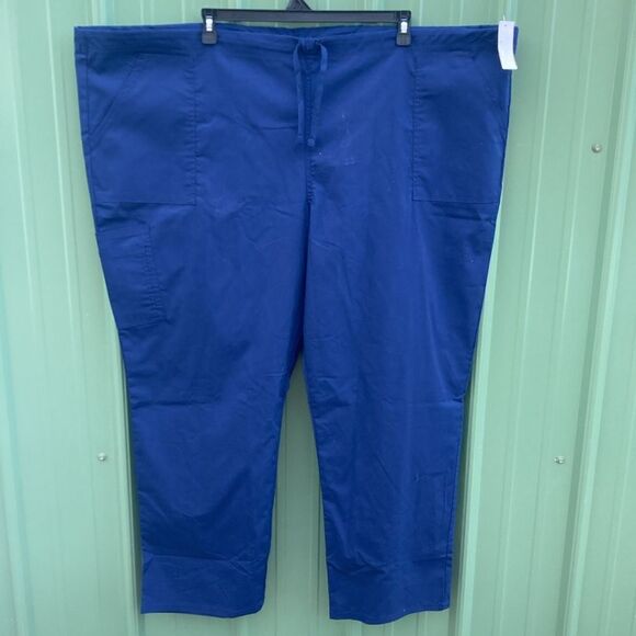 Unisex Core Essentials Drawstring Scrub Pant Size 3XL - Picture 3 of 15